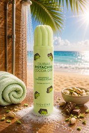 Lot de 6 Pièces - Mousse de Douche Dubai Pistachio Cocoa 250ml - Biovene Barcelona