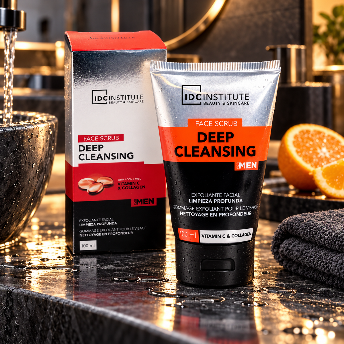 Men's facial scrub idc institute 42145