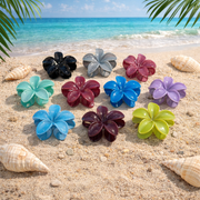 Lot de 12 Pièces - Pinces à Cheveux Fleur De Monoi - Monoi