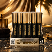 Set of 24 pieces - Ultra Black Waterproof Mascara - D'Donna