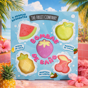 Set of 12 Pieces - Set of 5 Bath Bombs - The Fruit Company