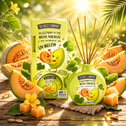 Pack of 6 Pieces - Melon Mikado Reed Diffuser 40ml - The Fruit Company