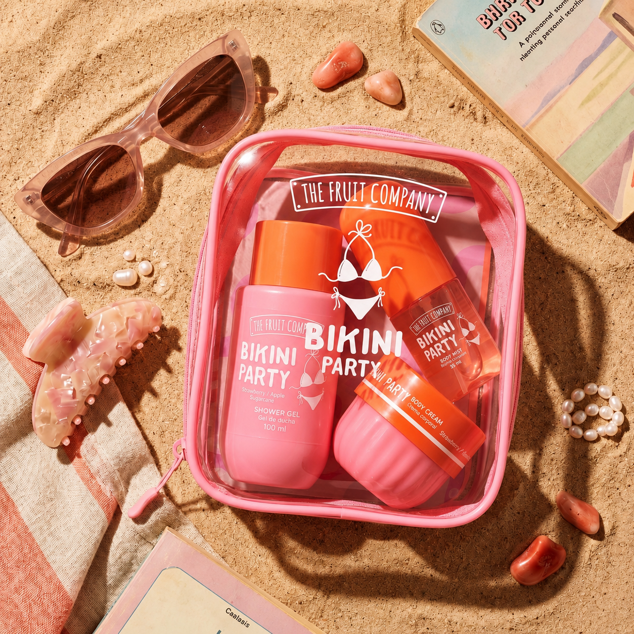 Lot de 4 Pièces - Travel Bag Summer Bikini Party 3 Pièces - The Fruit Company
