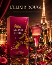Lot de 6 Pièces - Eau de Parfum Paris L'Elixir Rouge 100ml Pour Femme - Fragrance Couture