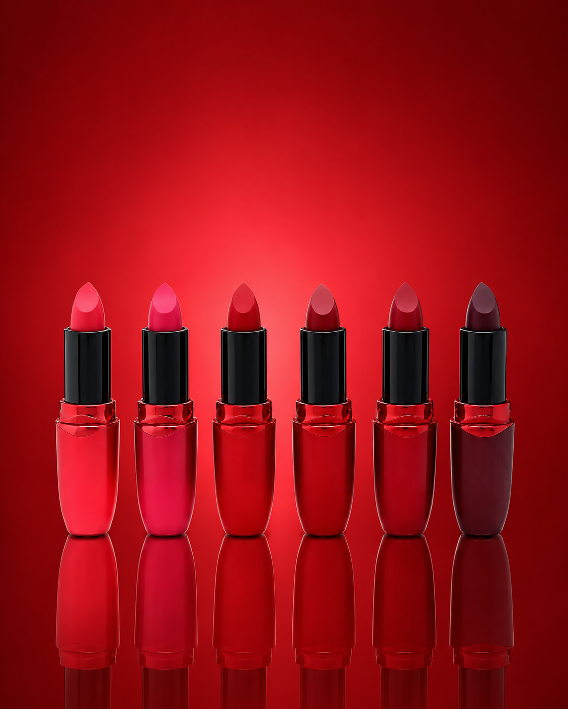 Lot de 24 Pièces -  Rouge à Lèvres Cool Matte Permanent -12104 A - D'donna