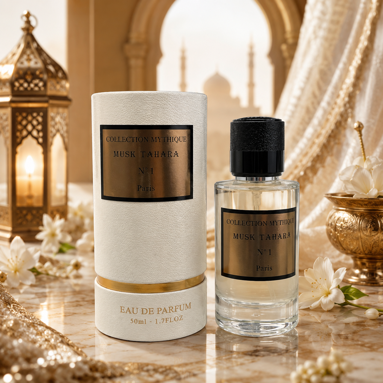 Lot de 6 Pièces - Eau de Parfum Musk Tahara 50ml - Collection Mythique