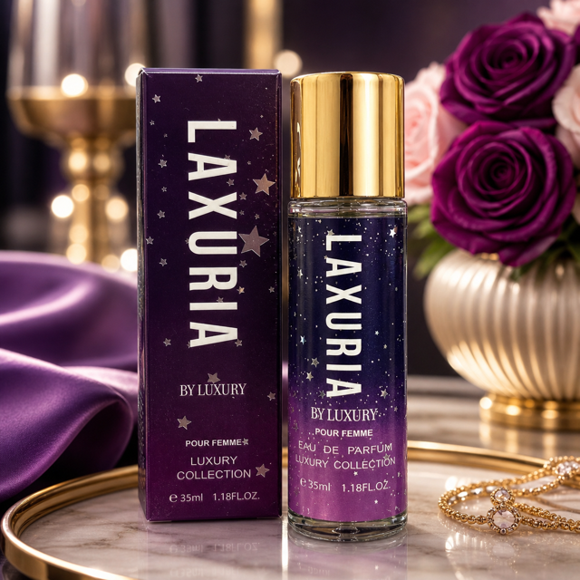Lot de 12 Pièces - Eau de Parfum pour Femme 35ml n°15 - Laxuria by Luxury