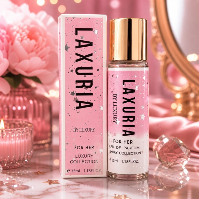 Lot de 12 Pièces - Eau de Parfum Pour Femme 35ml n°22 - Laxuria by Luxury