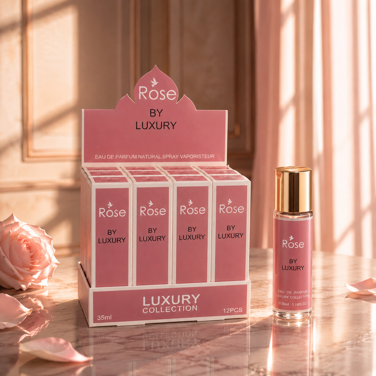 Lot de 12 Pièces - Eau de Parfum Laxuria by Luxury n°1 35ml - Luxury