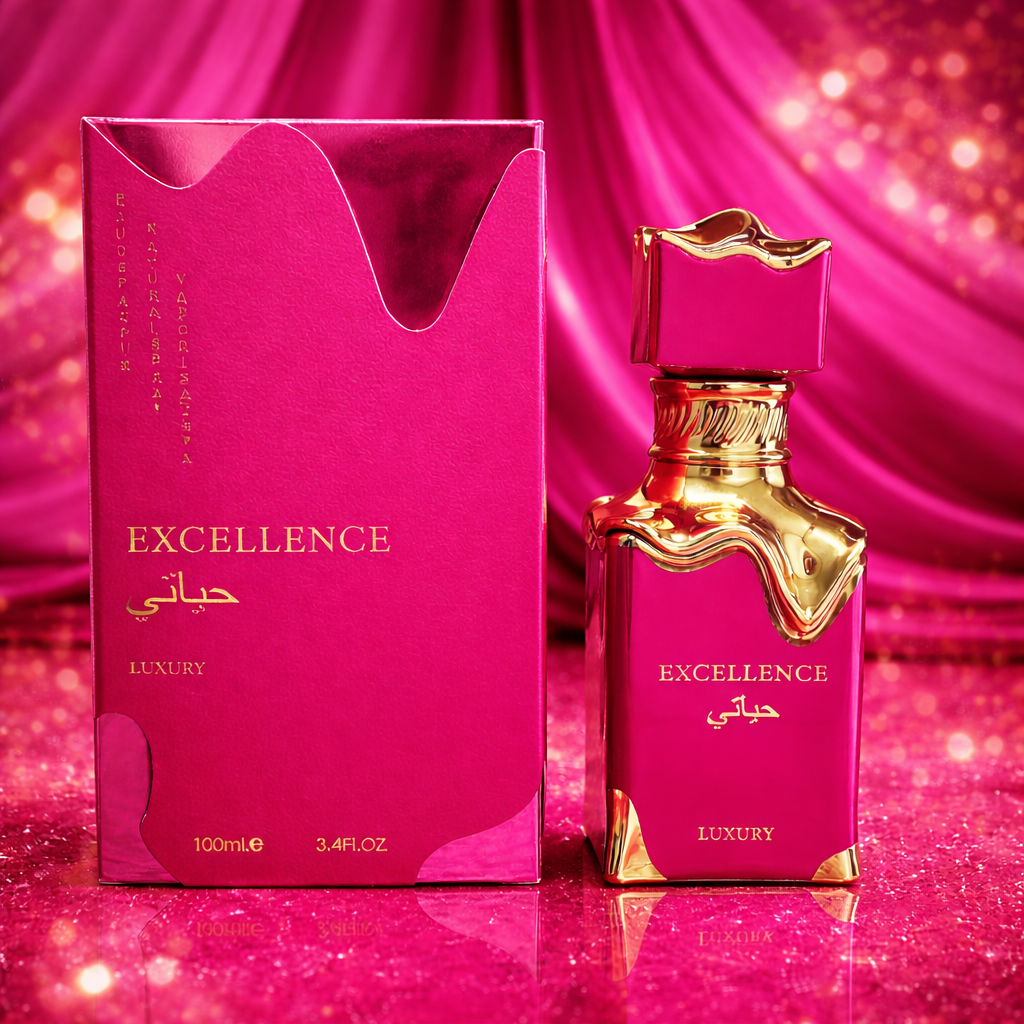 Lot de 6 Pièces - Eau de Parfum Excellence Candy Pinky 100ml - Luxury