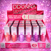 Lot de 24 Pièces - Lip Glow Glaze Ultra Brillance - D'Donna