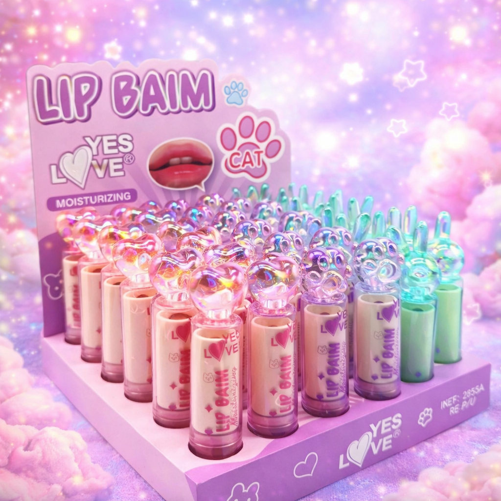 Lot de 36 Pièces - Baume à Lèvres Magic Hydratation & Couleur Personnalisé - Yes Love