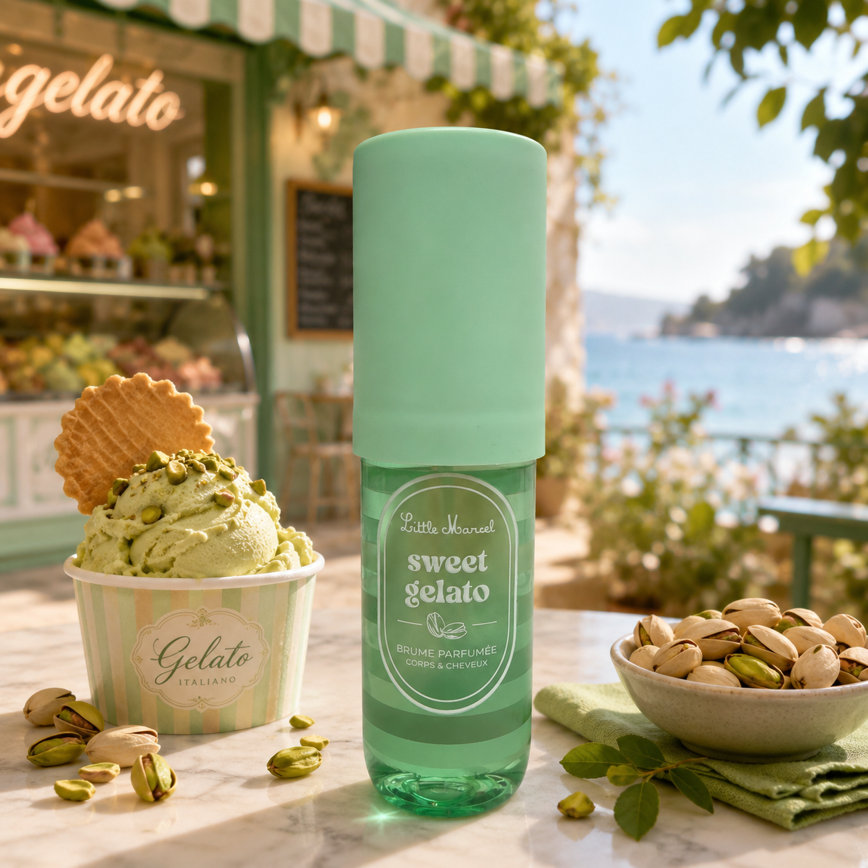 Lot de 4 Pièces - Brume Corps & Cheveux Sweet Gelato - Little Marcel