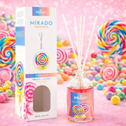 Pack of 6 - Mikado lollipop candy diffuser 100ml - Prady