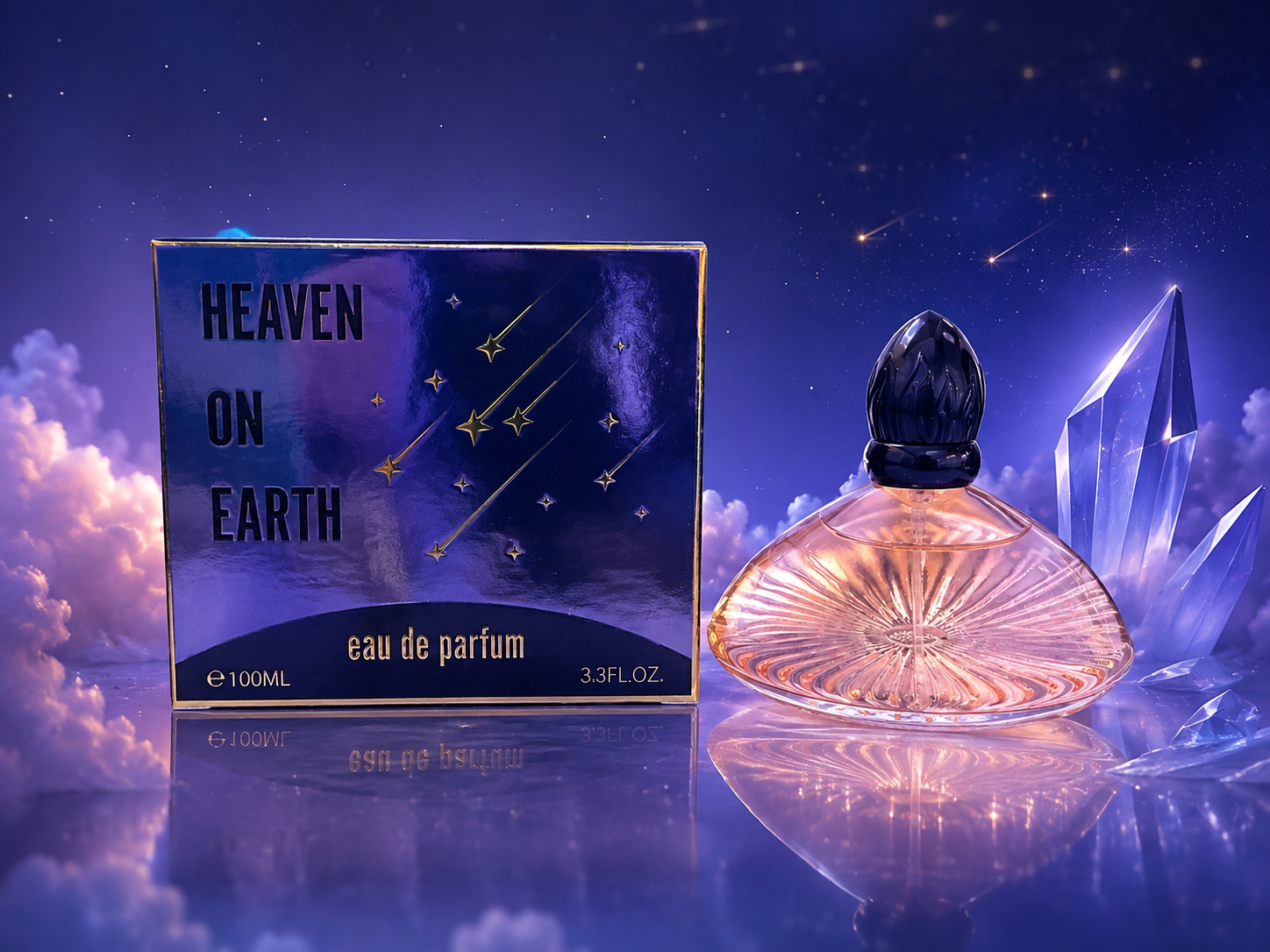 Lot de 6 Pièces - Eau de Parfum Heaven On Earth pour Femme 100ml - Coscentra