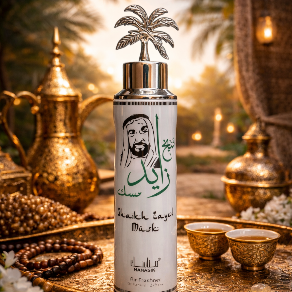 Manasik palm tree ambiance spray from dubai shaikh zayed musk
