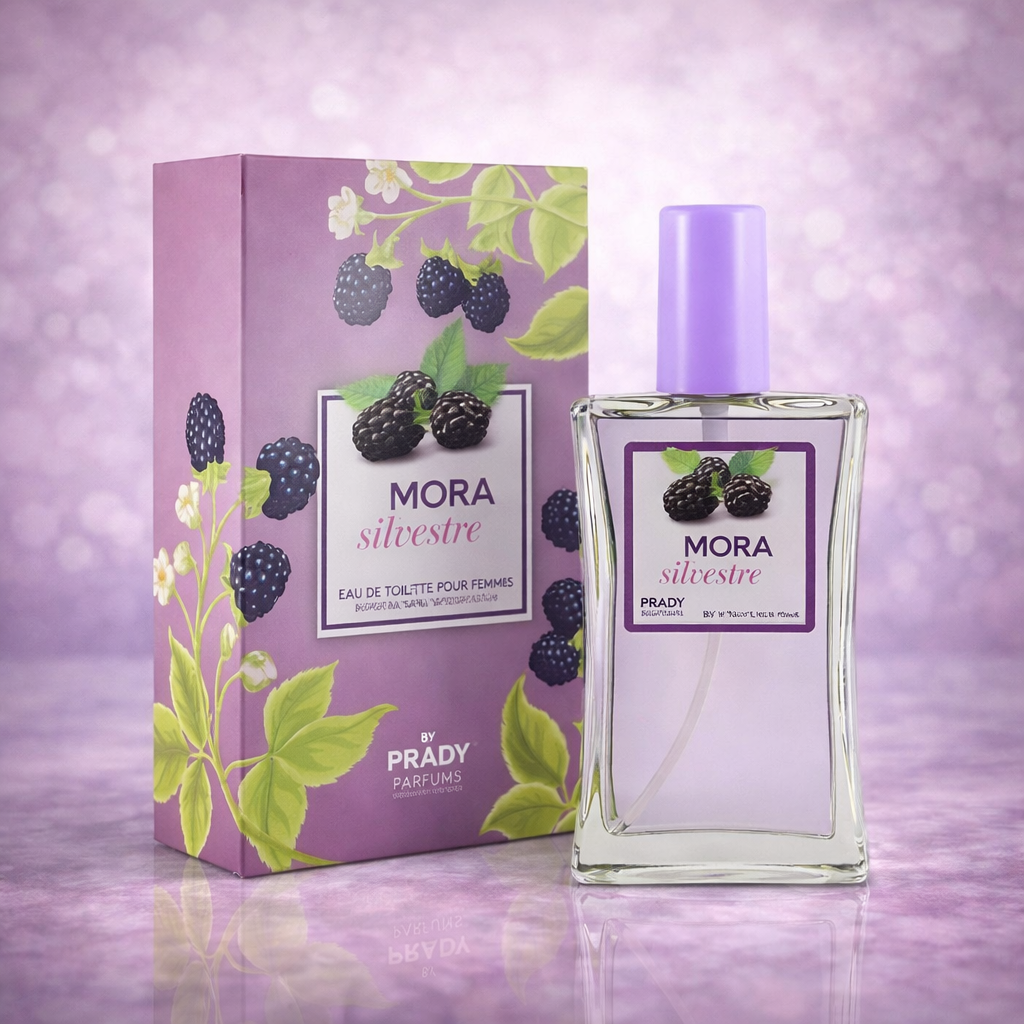 Lot de 2 Pièces - Eau de toilette Femme  Mora Silvestre 90ml - Prady