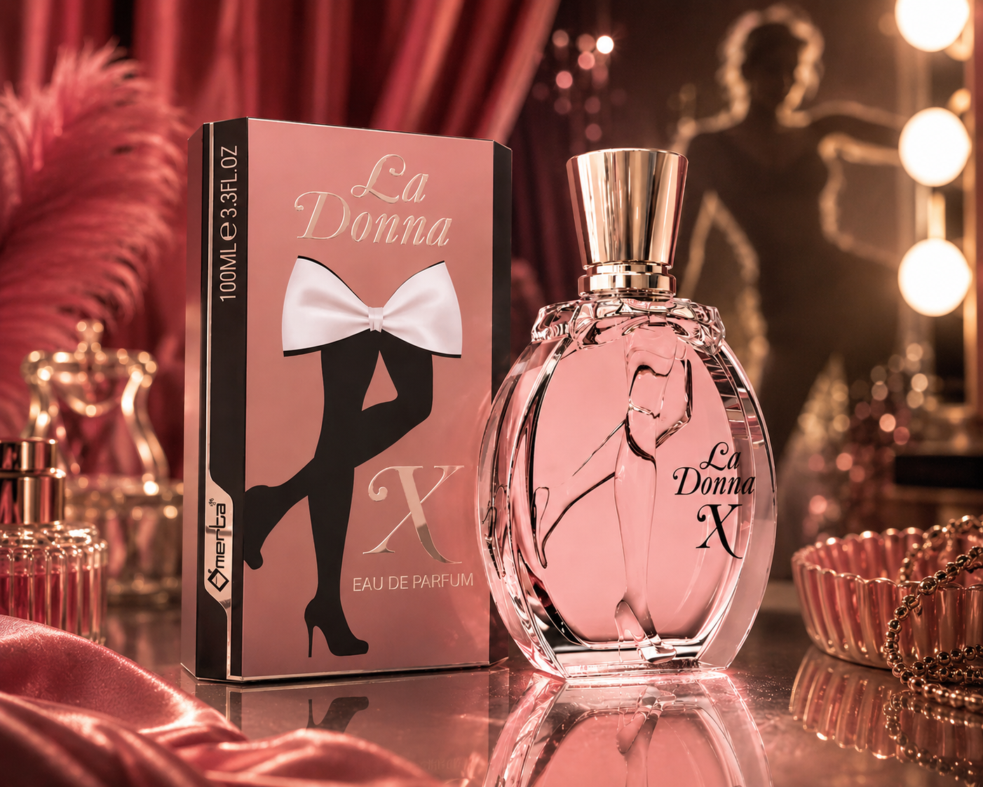 Set of 6 La Donna perfumes x 100ml - Omerta