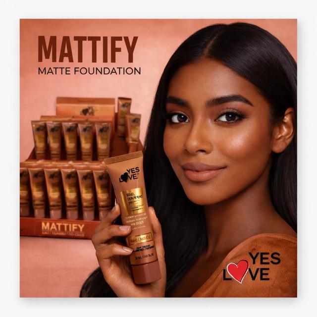 Lot de 24 - Fond de Teint Matte - 2006B - Yes Love