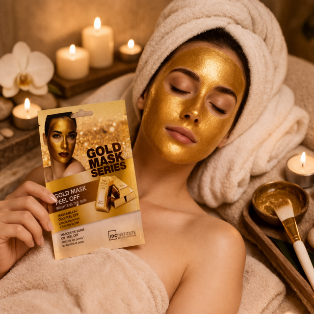 Lot de 12 - Masque Gold Pell Off -  Idc Institute - 3430