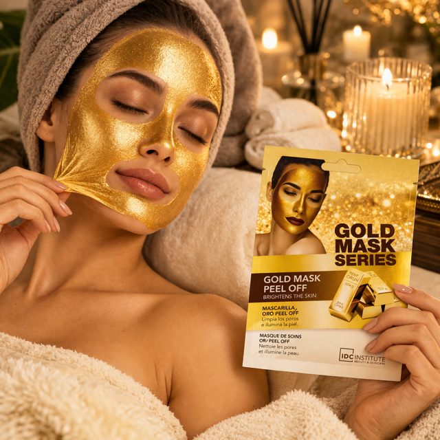 Lot de 12 - Masque Gold Pell Off -  Idc Institute - 3430