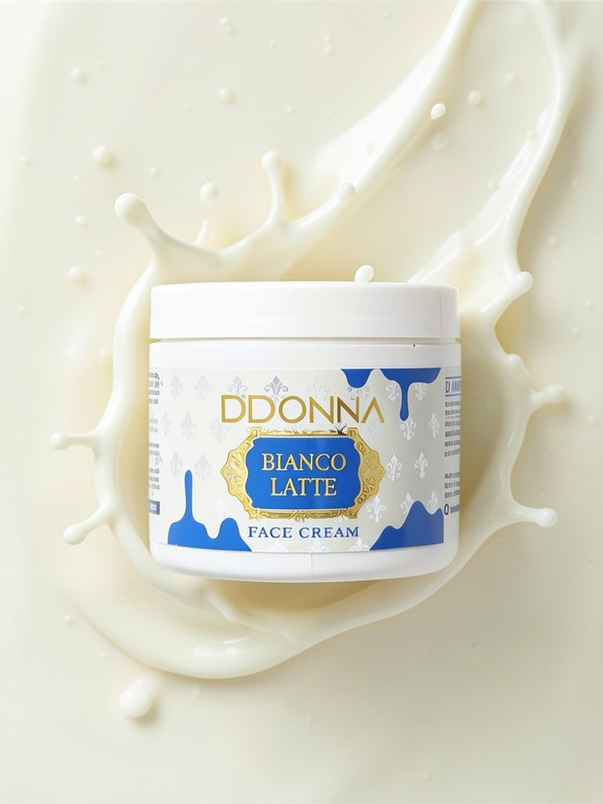Lot de 6 Pièces - Crème visage Bianco Latte 115g - D’Donna