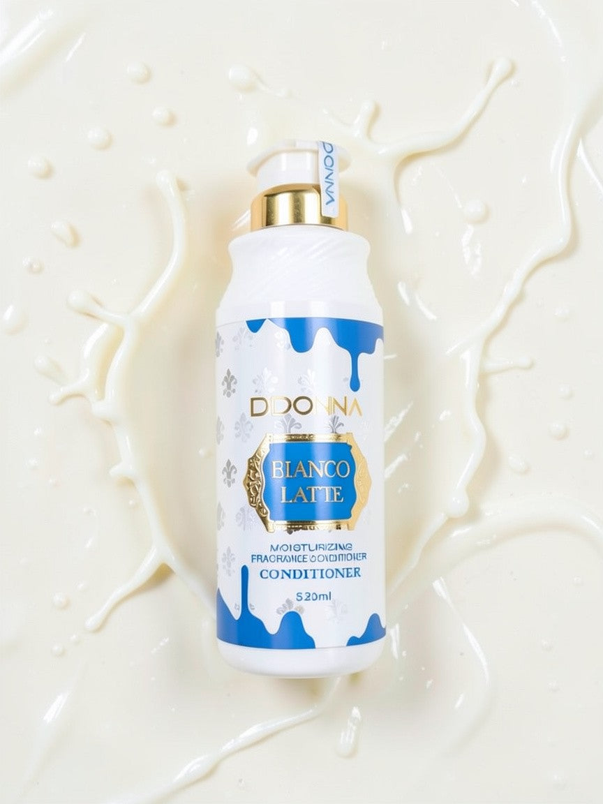 Lot de 6 Pièces - Après-Shampoing Bianco Latte 520ml - D’Donna