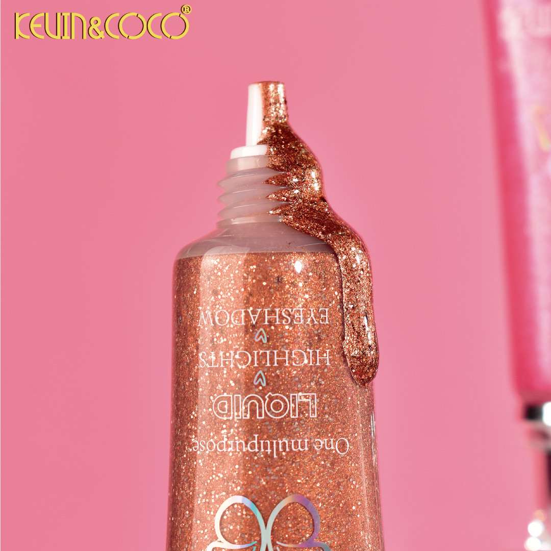 Lot de 24 - Fards à Paupières Liquid Glitter - KC248742 - Kevin & Coco