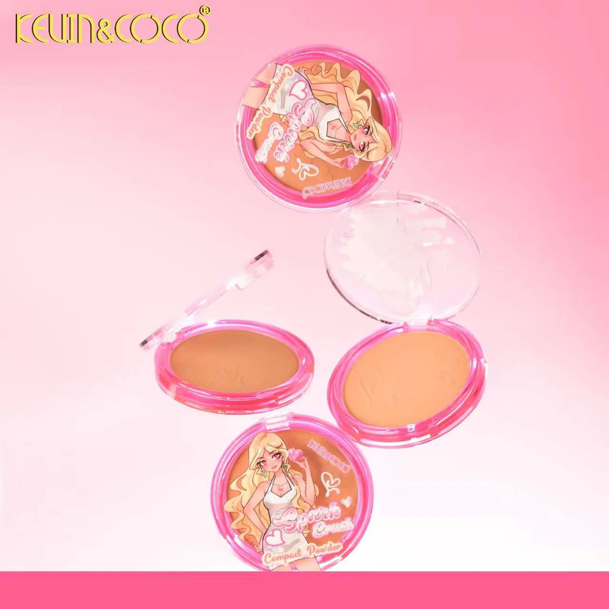 Lot de 24 Pièces - Spark Crush Compact Powder - Kevin & Coco