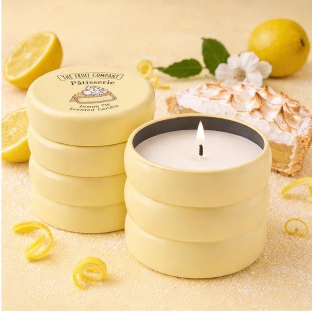 Lot de 8 Pièces - Bougie Parfum Lemon Pie - The Fruit Company