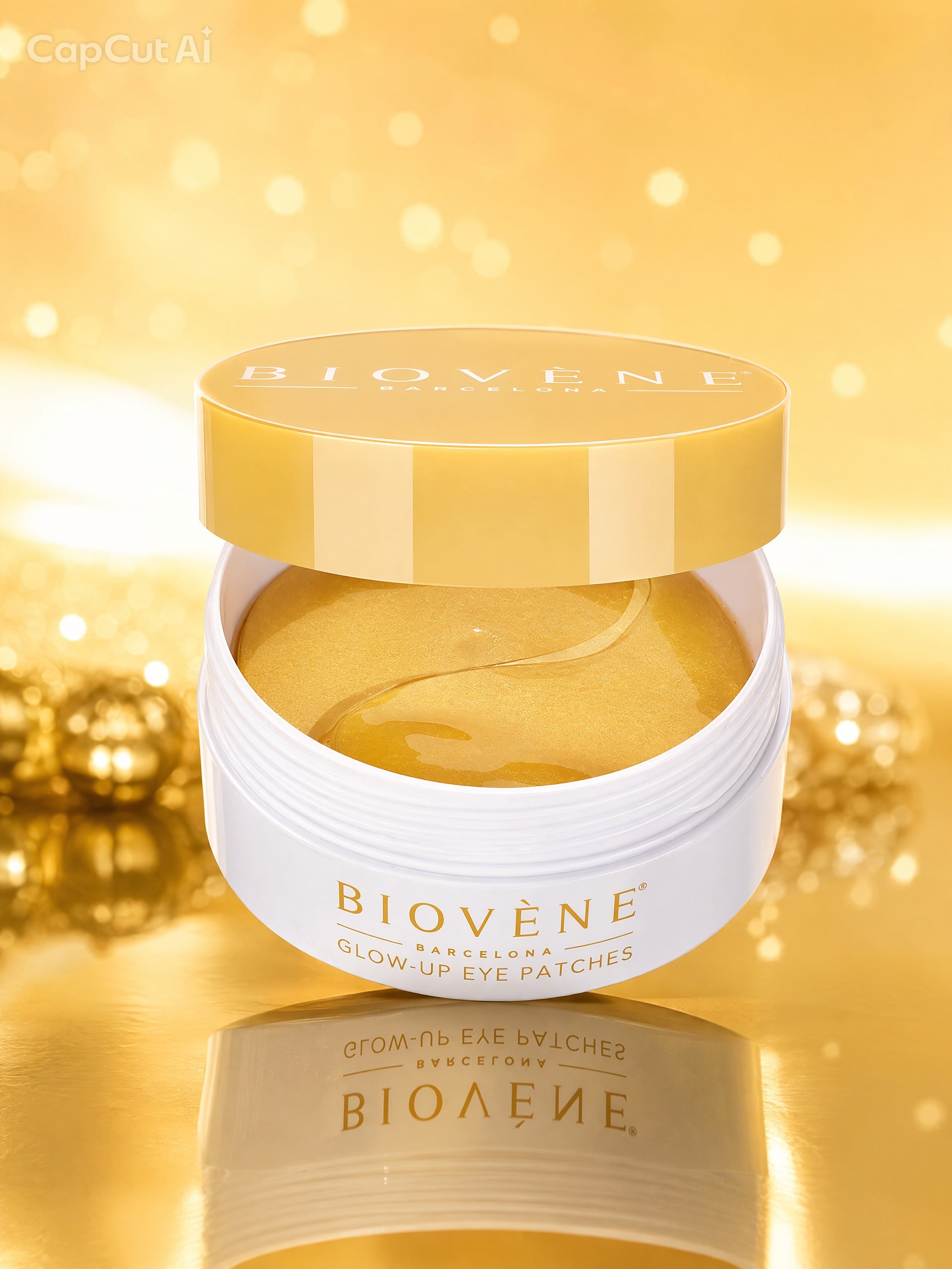Lot de 6 Pièces - Patchs hydrogel illuminateurs pour le contour des yeux Caféine & Lemon - Biovene Barcelona