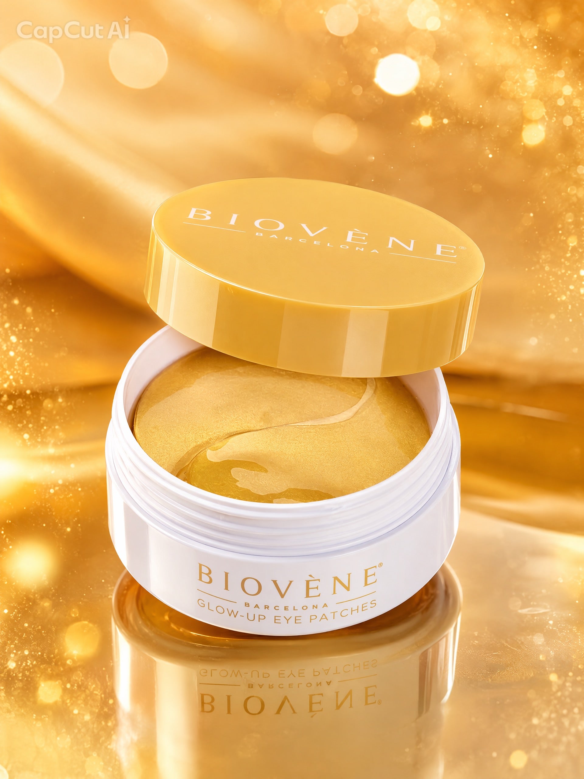 Lot de 6 Pièces - Patchs hydrogel illuminateurs pour le contour des yeux Caféine & Lemon - Biovene Barcelona