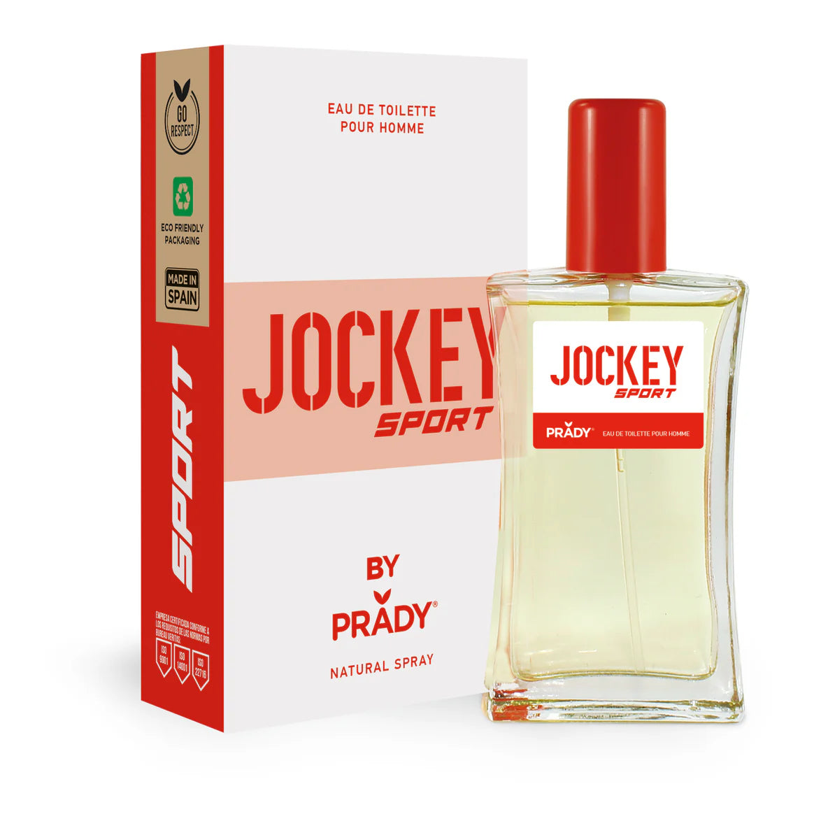 Lot de 6 Pièces - Eau de Parfum Jockey Sport - Prady