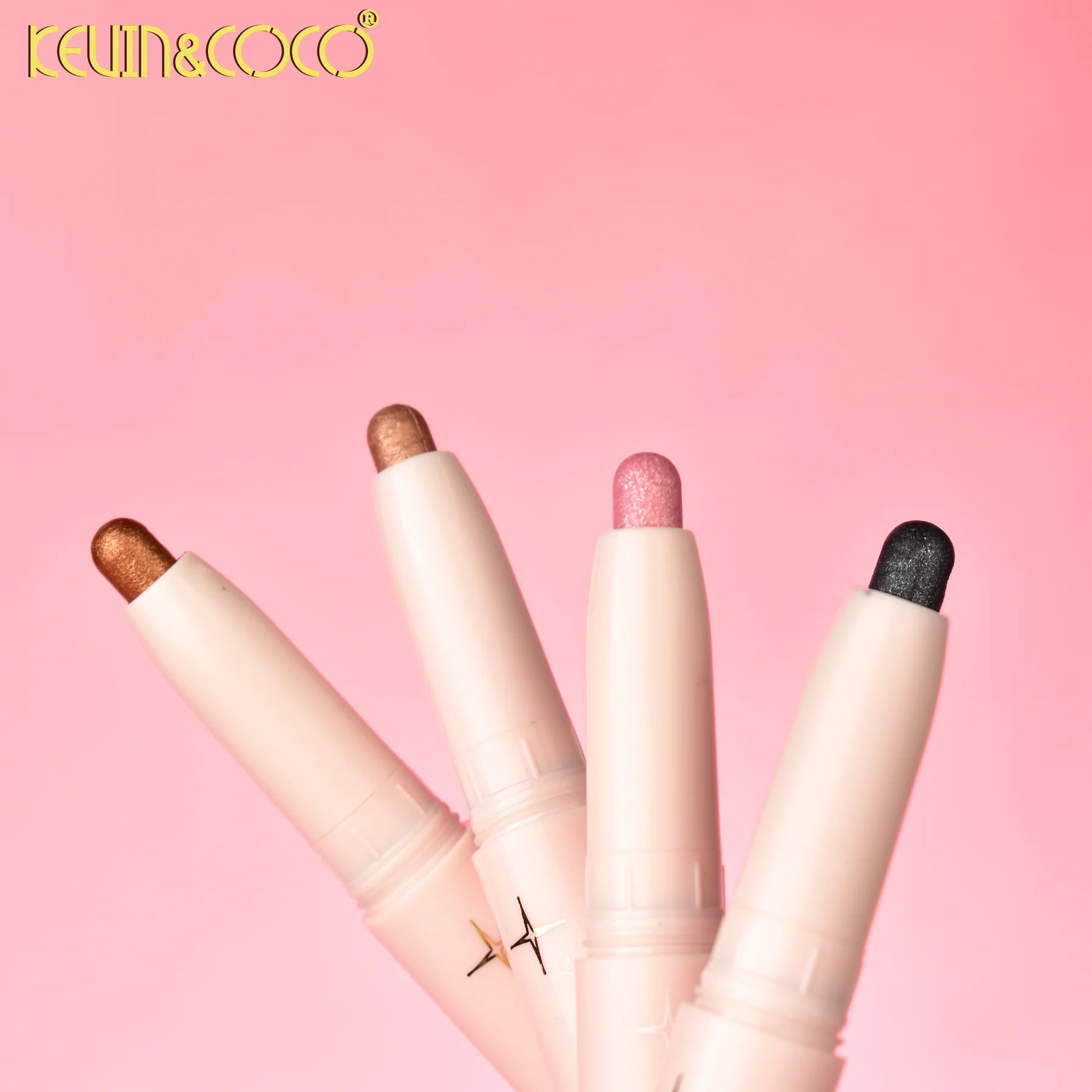 Lot de 36 pièces - Kit Yeux Duo Fard à Paupières Stick & Eye-Liner – Kevin & Coco