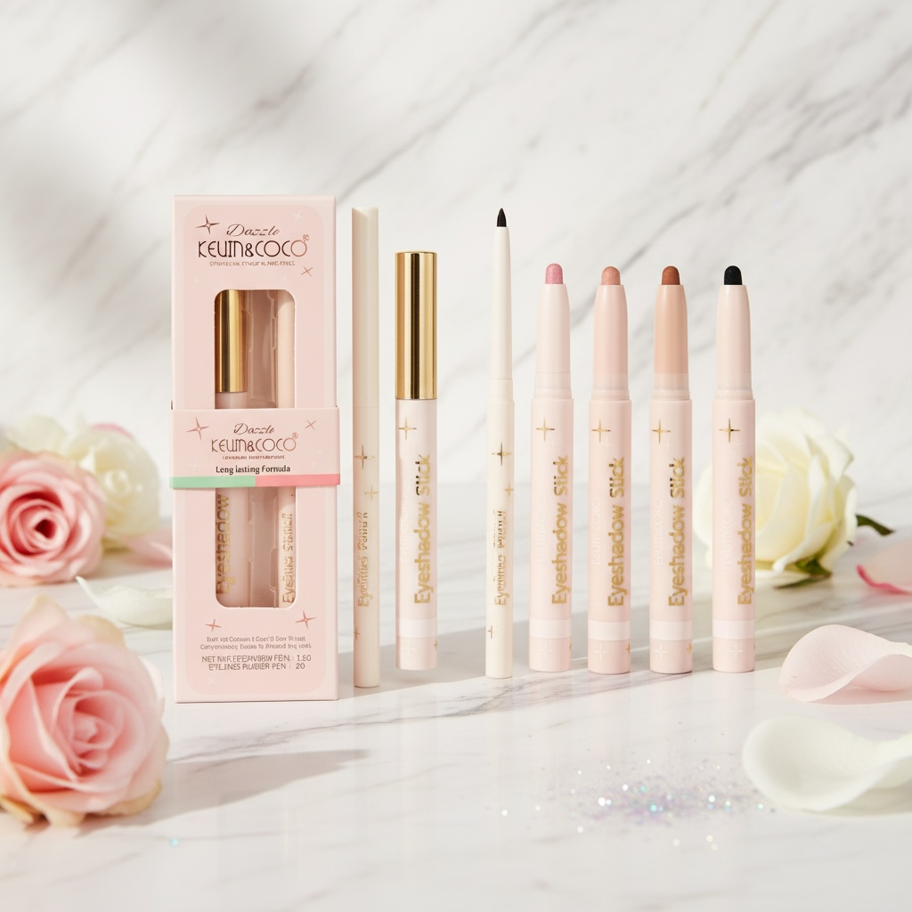 Lot de 36 pièces - Kit Yeux Duo Fard à Paupières Stick & Eye-Liner – Kevin & Coco