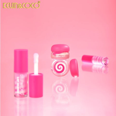 Set of 6 - Painted Dream Macaron Pink Lip Set - Kevin & Coco