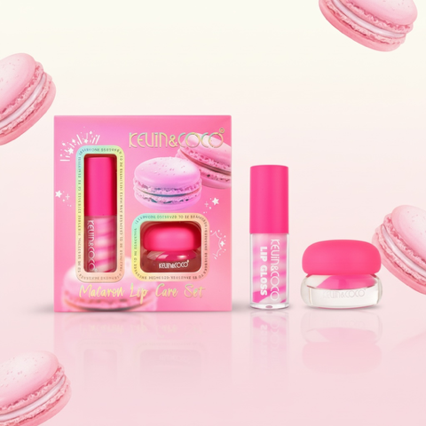 Lot de 6 - Set pour les Lèvres Painted Dream Macaron Pink - Kevin & Coco