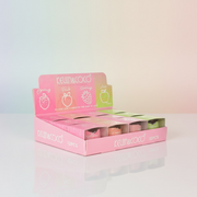 Lot de 12 pièces - Baume à Lèvres Fruit Nourrissant 4 Parfums - Kevin & Coco
