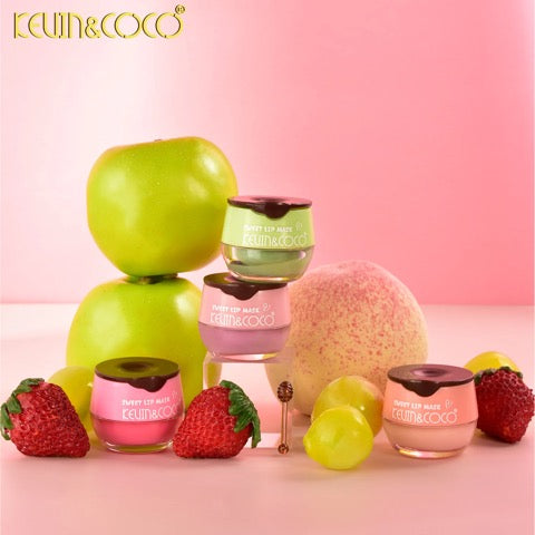 Lot de 12 pièces - Baume à Lèvres Fruit Nourrissant 4 Parfums - Kevin & Coco