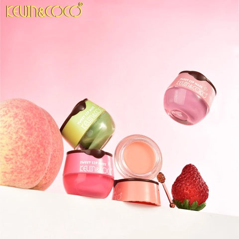 Lot de 12 pièces - Baume à Lèvres Fruit Nourrissant 4 Parfums - Kevin & Coco