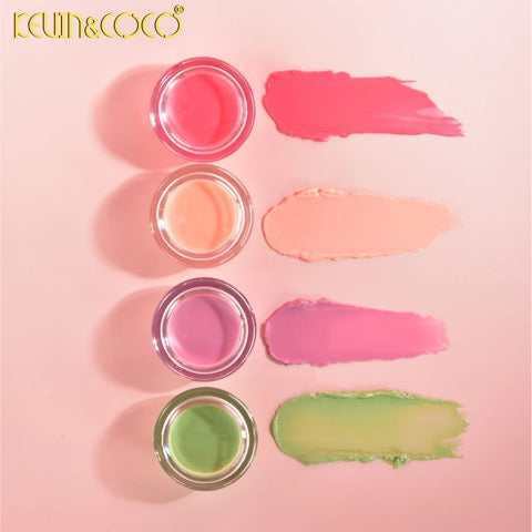 Lot de 12 pièces - Baume à Lèvres Fruit Nourrissant 4 Parfums - Kevin & Coco