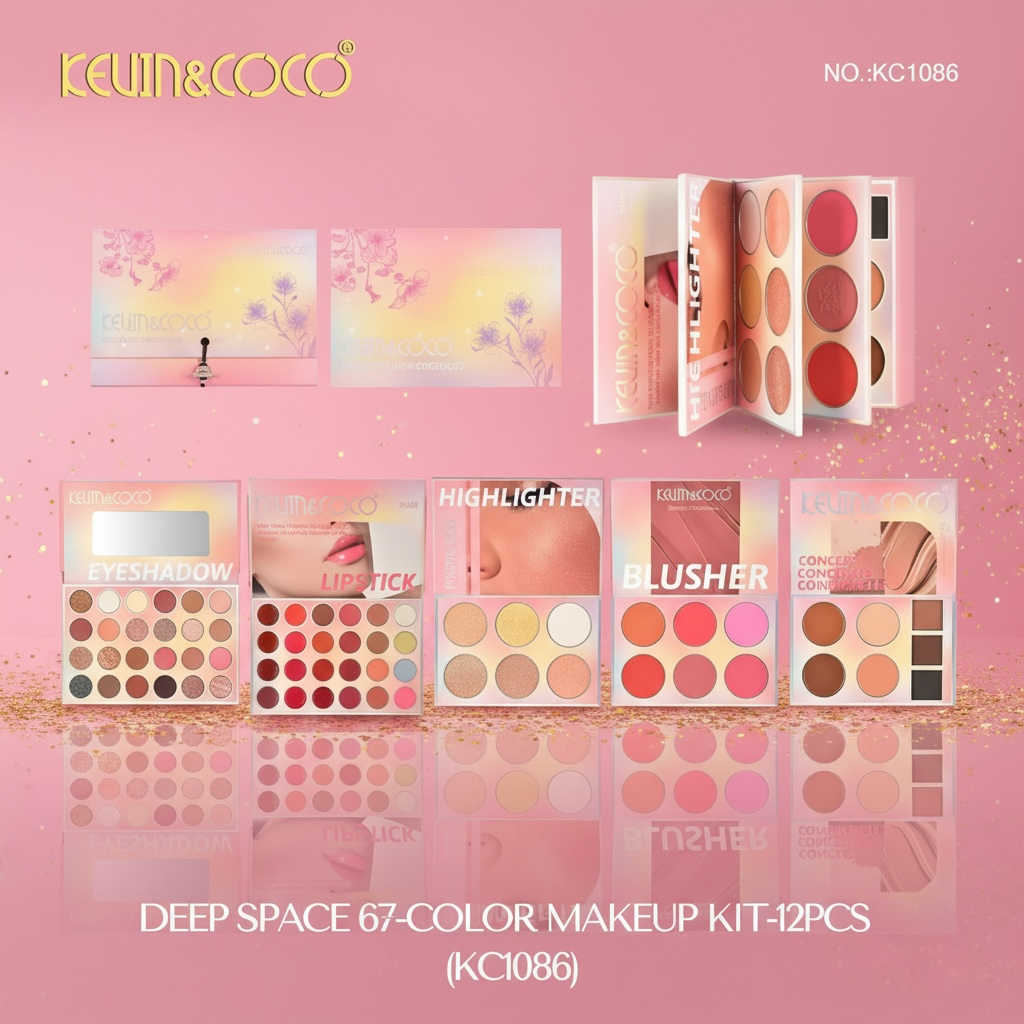 Lot de 3 - Livret Palette Deep Space 67 Couleurs - Kevin & Coco