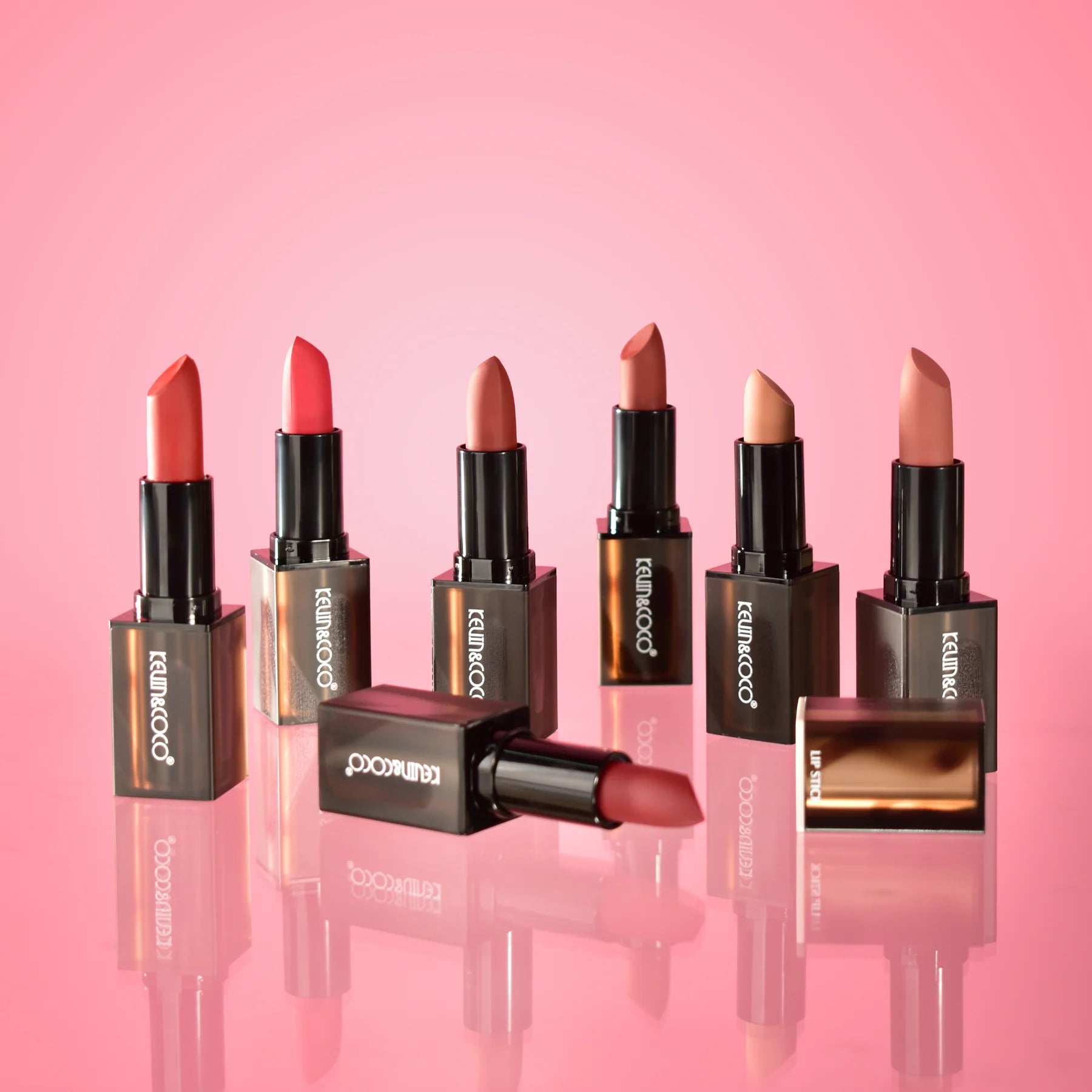 Set of 24 Pieces - Soft Skin Matte Ultra Nude Lipstick - Kevin & Coco