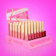 Lot de 48 Pièces - Gloss Stick Mat Waterptoof - 8 Couleurs Tendance - Kevin & Coco