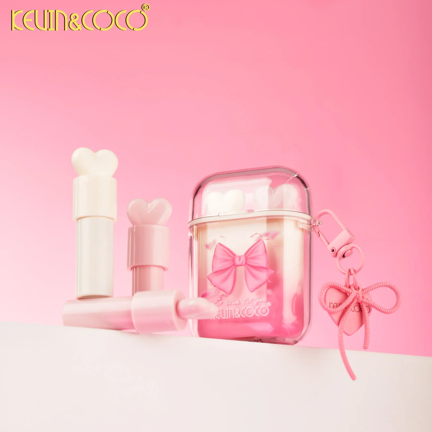 Lot de 24 pièces - Duo Lèvres Nourrissant Cœur 4 Couleurs – Kevin & Coco