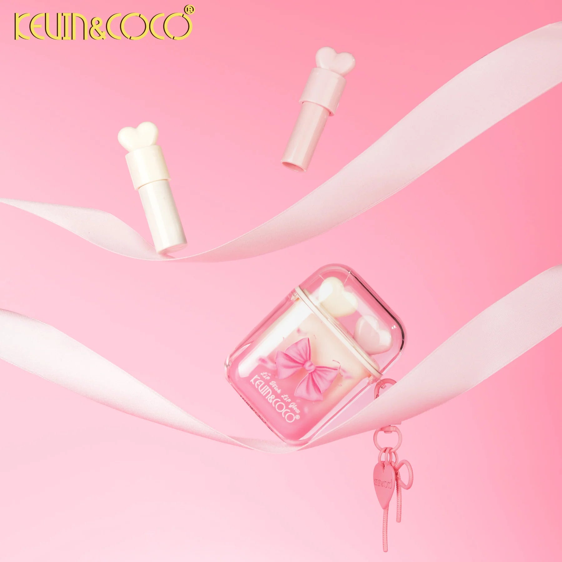 Lot de 24 pièces - Duo Lèvres Nourrissant Cœur 4 Couleurs – Kevin & Coco