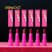 Lot de 24 Pièces - Rouge à lèvres Stay Wild 6 couleurs - Kevin & Coco