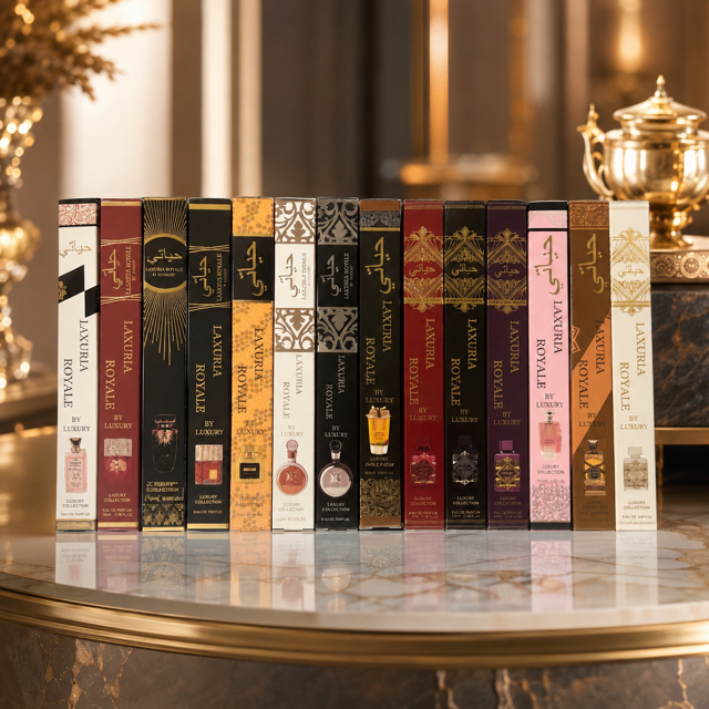 Lot de 24 Pièces - Mix Parfums 35ml - Laxuria by Luxury