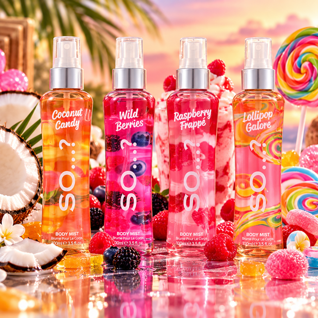 Lot de 4 Pièces - Brumes Parfumées SO…? 100 ml