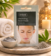 Lot de 20 Pièces - Masque Visage Purifiant à l'Argile Grise - Ziaja